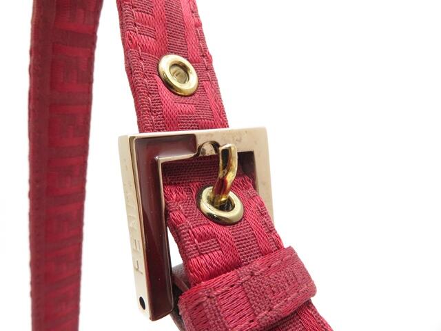 FENDI FENDI 西葫芦 Baghed 红色帆布 8BR000 [430] 2148103444197